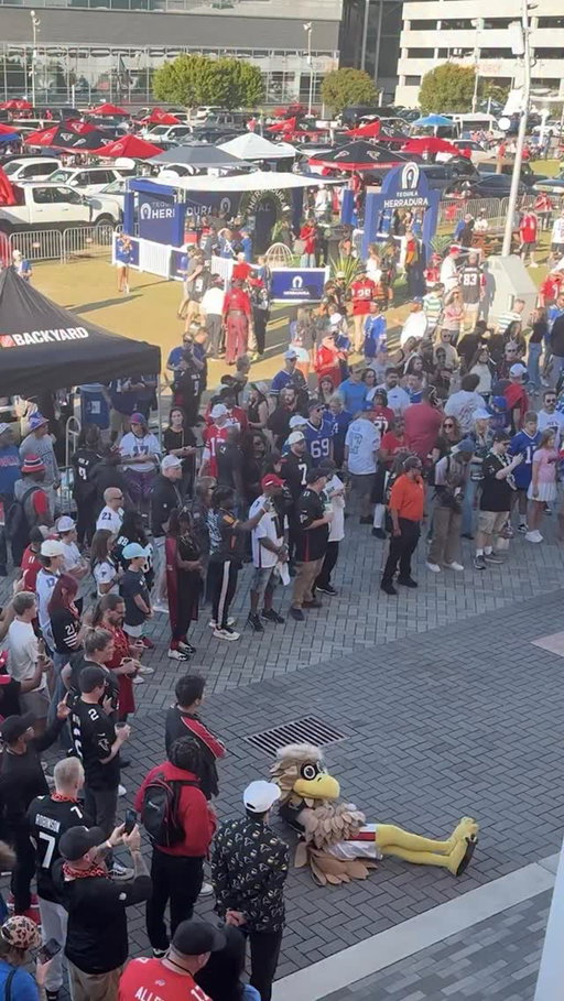 We asked Falcons fans fantasy trivia questions… here’s how they did 👀 #TailgateTrivia