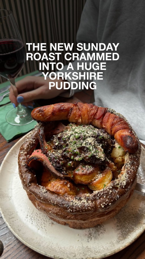THE NEW SUNDAY ROAST CRAMMED INTO A HUGE YORKSHIRE PUDDING

What if the Yorkshire Pudding was not merely an appealing side, but the vessel in which your Sunday roast is served?

After a brainwave involving their Chicago deep dish pans, usually used for pizza, @americanpiesmcr in Ancoats have only gone and done it. They’ve stuffed their new Sunday Roasts - now served all day long on Sundays - into a giant Yorkshire, crusted with rosemary and parmesan.

But while this is an eye-catching move, it’s also no gimmick. This would be a great roast whatever it’s served in. There’s porchetta stuffed with sausage and herbs, there’s perfectly pink striploin of beef, and a veggie roast with wild mushroom and candied walnuts, served with great roast potatoes finished with garlic butter, braised red cabbage and heavily buttered carrot and parsnip mash.

Extras include a four-cheese cauliflower cheese (with or without nduja or truffle), and a giant pig in a blanket.

….

⏰ Sundays 12-11pm
📍 23 Blossom St, Ancoats, Manchester M4 5EP
💰 Roasts from £17.50 (veggies) and £25 (carnivores)