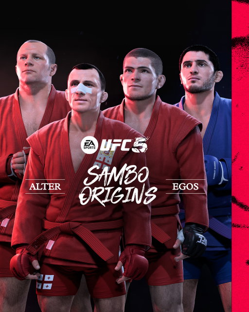 Step into the Sambo Origins Era.
Fedor, Khabib, Islam, Merab.
Four fighters. Four timelines now available in #UFC5. 👊