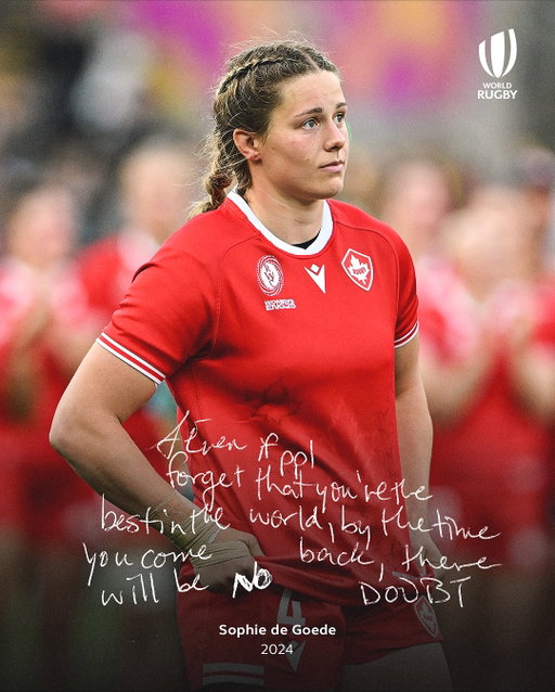 Nothing was going to stop Sophie de Goede 🇨🇦