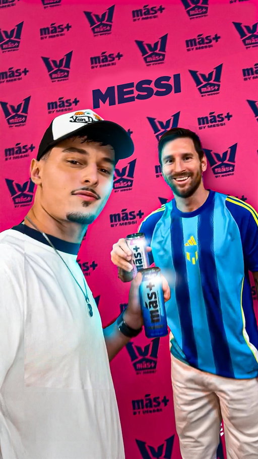 Ad | Cheers Messiiii 👨🏼‍🍳🐐
- @masbymessi 
#MásPartner #MásbyMessi #1v1WorldCrown #Masbessi1v1 #transition