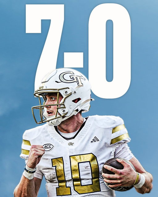 The ONLY undefeated team in the ACC: @georgiatechfb 🔥