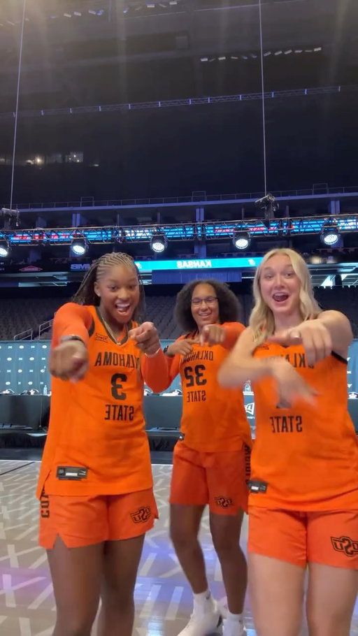 How about a dance party to break up your regularly scheduled media day content? 

#GoPokes