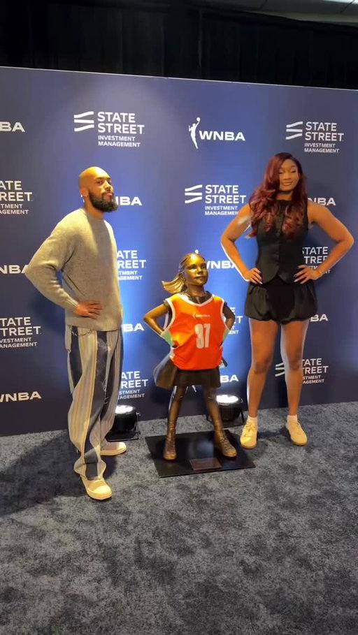 My friends at State Street Investment Management and WNBA threw a party in Boston announcing their multiyear partnership, you know I had to pull up 🔥👀 @statestreetim_us, #GetThere, #Ad #USAudience statestreet.com/wnba