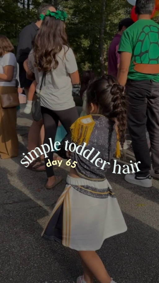 Comment “BRAID” and I’ll send you the best hair ties (that I use in my hair too) that are no tug & perfect for this style. I’ll include links to her products, the shampoo & leave in conditioner we use too! This is *SO MUCH* easier than it looks!

You gotta save this & send this to a mom who wants to try the Rumi braid!