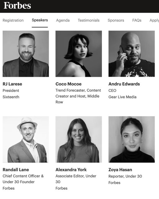 I’ll be presenting live on stage at the @forbes Creator Upfronts next week - such cool opportunity! 🙏🏽