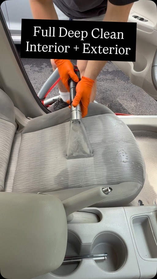 Watch us extract this drivers seat and wait for the results at the end. 

This water pour was just from the front seat and the back seat! 

Even if your vehicle doesn’t look dirty, there’s a whole lot of dirt that can be in your mats and seats which has accumulated over the years. 
- Kullen with KBC Detailing