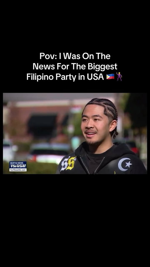 Pov: I Was On The News For The Biggest Filipino Party 🇵🇭🔥

#explore #explorepage #igreels #reels #seattle #philippines #asia #pinoy #filipino #washington #news #fox13 #asian #party #club #event #washington #tacoma #washingtonstate #cali #la #bayarea #stockton #west #westcoast

follow (@kidsteez_) for more content ⭐️