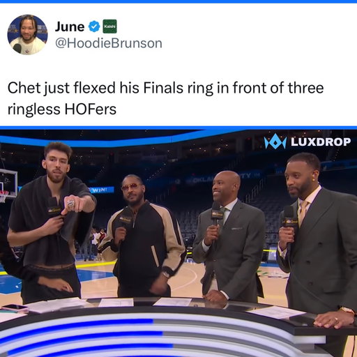 Their reactions are hilarious 😭

(via HoodieBrunson/X)