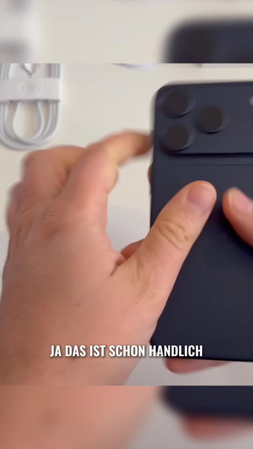 Die neuen iPhone 17 Geräte bekommen schnell Macken ins Aluminium Gehäuse #apple #appleiphone #iphone17pro #smartphone #unboxing