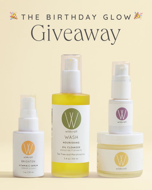 GIVEAWAY CLOSED: Thanks so much to everyone to entered. Winner has been contacted via DMs. Stay tuned for our November contest!

🎉 The Birthday Glow Giveaway 🎉⁠
⁠
We’re celebrating 11 years of Wildcraft and natural skincare, and this year we’re giving you the birthday gift. 💛⁠
⁠
One lucky winner will receive 11 of our top fan favourites from over the years. It’s our biggest giveaway yet, worth $370+. From deeply hydrating creams to cleansers and serums, this is the ultimate lineup of everyday essentials that have stood the test of time.⁠
⁠
How to enter:⁠
✔️ Like this post⁠
✔️ Save this post⁠
✔️ Tag a friend in the comments (each tag = one entry, no limit!)⁠
✔️ Follow us @wildcraftcare⁠
✔️ EXTRA entry if you repost 🔁⁠
⁠
What you’ll win:⁠
🌿 Restore Face Cream⁠
🌿 Brighten Vitamin C Face Serum⁠
🌿 Pure Radiance Vitamin C Eye Cream⁠
🌿 Wash Oil Cleanser⁠
🌿 Wash Gel Cleanser⁠
🌿 Lemongrass Illuminate Body Cream⁠
🌿 Revive Bio-Retinol Face Serum⁠
🌿 Buff Face and Body Scrub⁠
🌿 Nourish Face Mask⁠
🌿 Regenerate Face Serum⁠
🌿 Balance Toner⁠
⁠
Open to residents of Canada and the U.S.⁠
⁠
Giveaway ends Sunday, October 26, 2025 at 11:59 PM EST. Winner will be chosen at random and contacted via DM on Monday, October 27, 2025.⁠
⁠
Good luck! 💫