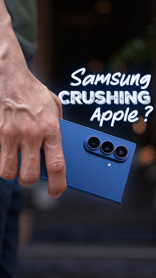 You still think Apple is Winning? 🤔 

#GalaxyZFold7 #Samsung #GeminiLiveAI #GalaxyAI
