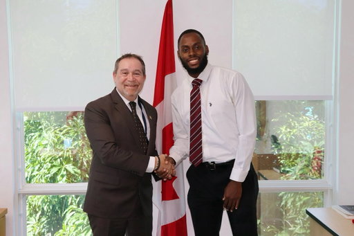 🇨🇦🤝🇯🇲
It was a pleasure meeting with Mark Berman (@markberman), the High Commissioner of Canada in Jamaica, to discuss ways we can strengthen our social impact and create more opportunities for Jamaican youth through sport and community development.
As a proud Canadian Track & Field athlete 🥇 and now Assistant Athletic Director at G.C. Foster College, I’m passionate about using sport as a platform for growth, empowerment, and unity.
Grateful for the continued partnership between Canada and Jamaica, and excited about what’s ahead as we work together to build a stronger, more connected sporting future. 💪🏽🌍
#CanadaInJamaica #SportsForChange #GCfoster #TrackAndField #Olympian #CommunityImpact #Jamaica #Canada #EmpowerThroughSport