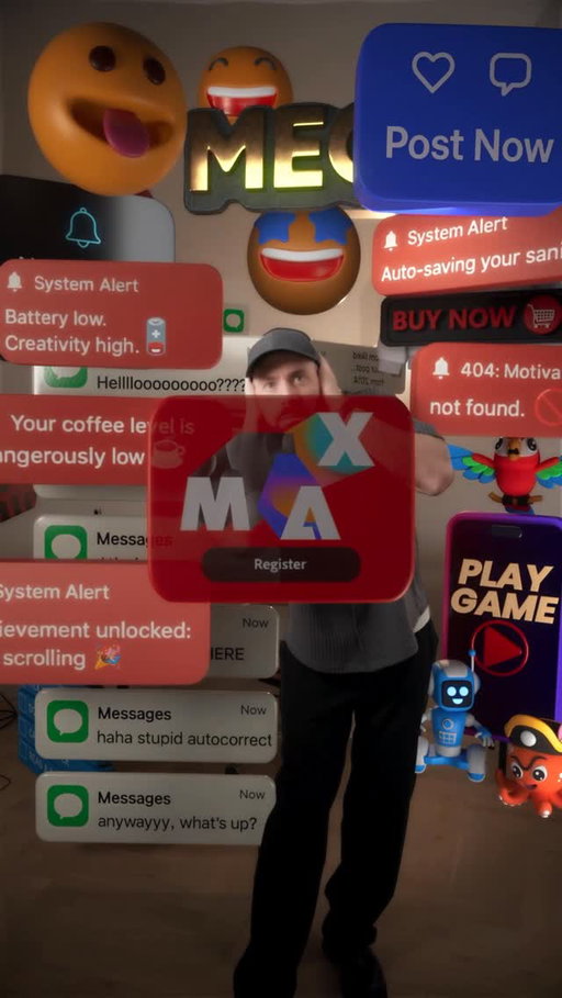 One notification away from losing it. One event away from finding it again. #adobemax → Register today. @adobefirefly #AdobePartner #AdobeMAX
