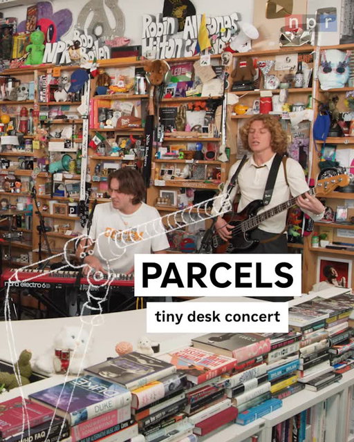 #tinydesk • The Berlin-based, Australian band @parcelsmusic strips down its glossy electro-pop sound, but keeps the sunlit melodies and soulful voices.⁠
⁠
Tap the link in our bio to watch Parcels' full performance, premiering only on npr.org/tinydesk or @nprmusic's YouTube❗️⁠
⁠
Photo: @kara_frame • Kara Frame/NPR