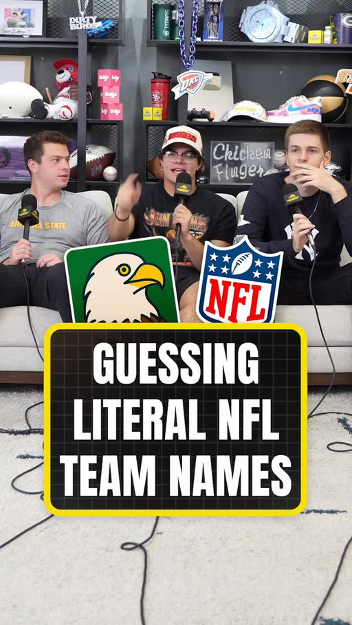 How many of these literal NFL teams names did you guess first? 🤔