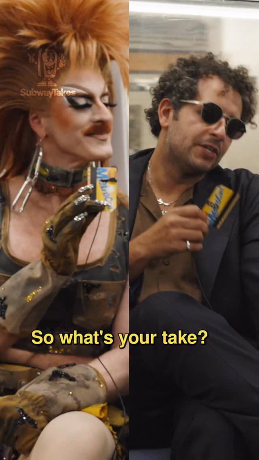 Episode 528: All straight men, not only do they love drag, but they do their own versions of it!! Feat @pattiegonia 

Hosted by @kareem
Created/Produced by Kareem Rahma (@kareem) and Andrew Kuo (@akuoproject)
Shot by @arobinsonfilm @sitcom__stupid 
Edited by @tylerbat
Associate producers @hudsonnprice @ramy_shafi

 #podcast #hottakes #subwaytakes #interview #nyc