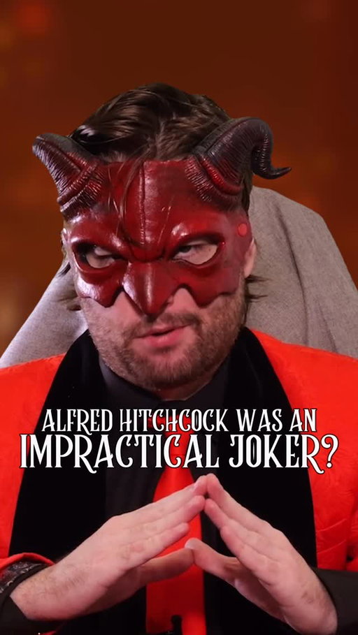 #hitchcock always took the prank too far…or not far enough 🤡 full vid on Extra Tugg, link in bio #horrormovies #halloween #satan