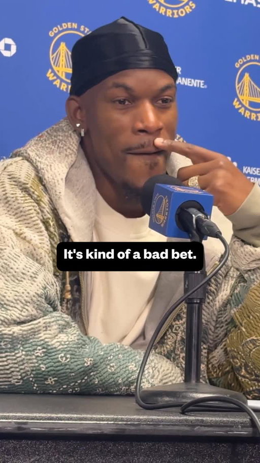 Jimmy Butler is betting on himself this year in a shooting-percentage wager vs. Warriors teammate Steph Curry. 🤑