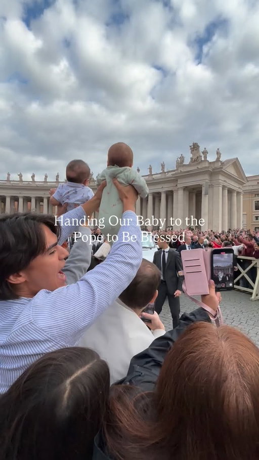 Surreal Moment 

Thank you Pope Leo 🙏🏼