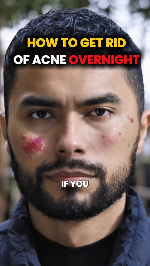 Get rid of acne overnight with honey