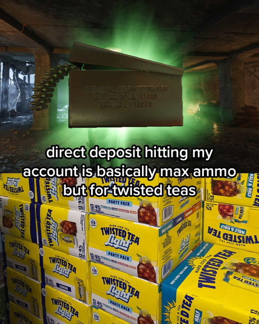 STRAIGHT TO THE TEA AISLE