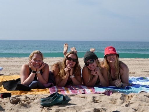 A couple of beach bums