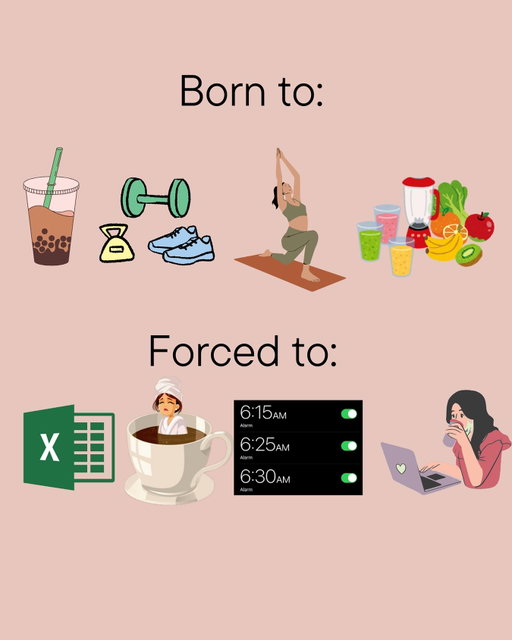 born to lift, forced to lift… myself out of bed 🛏️ 🏋️‍♀️
