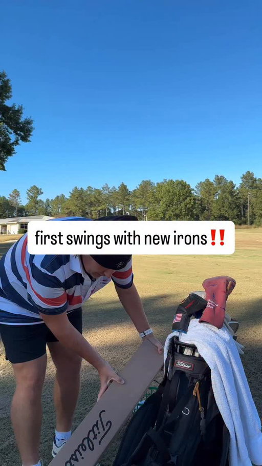 too pure @titleist #jakedezgolf #golf #Titleist #golfcontent #newclubs #golfclubs