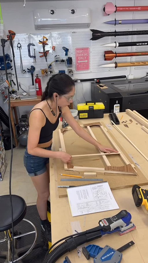 Finishing up the rudder on my Pietenpol Air Camper project! The tail feathers are admittedly taking longer than I thought they would, but that probably speaks more to my time estimation skills than the difficulty of the project itself 😅
