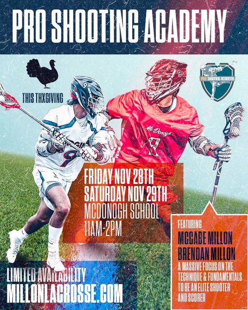 Fired up to get to work this Thanksgiving! Finish your last few weeks of fall ball with McCabe and I at McDonogh. Open to all ages. Limited space available. Register at the link in @brendan.millon bio!