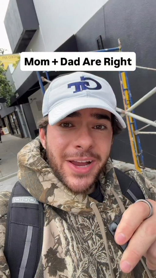 Listen to Mom and Dad and not some internet stranger
