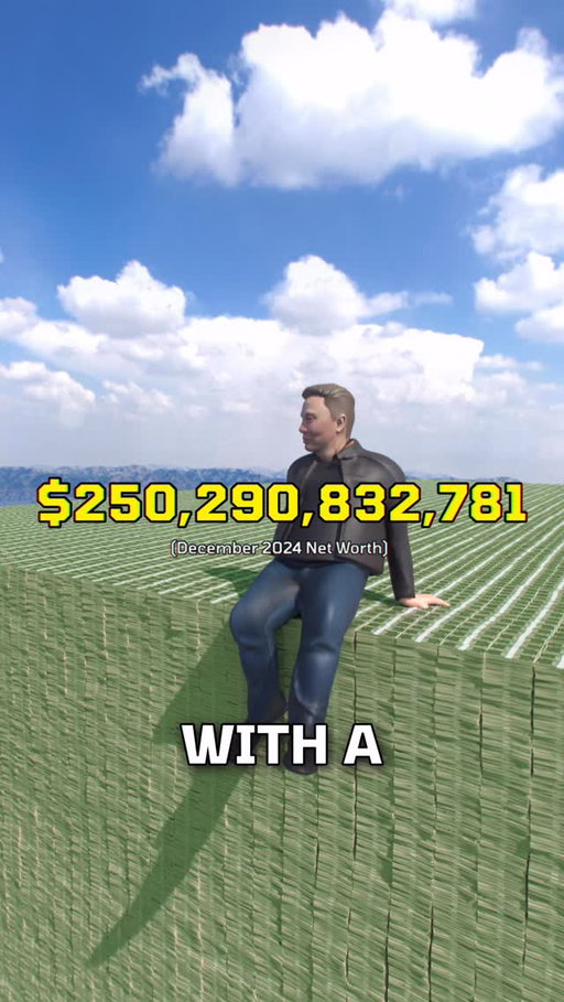 What the wealth of EVERY BILLIONAIRE looks like..

Watch the full YT Video: VFX Artist Reveals the TRUE Scale of WEALTH