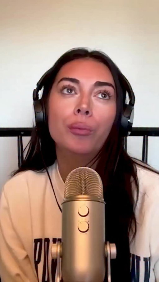 @gabimfmoura talks about how she announced she was walking in the VS Fashion Show