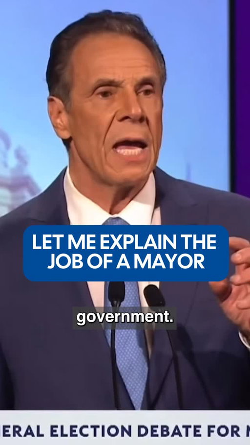 @ZohranKMamdani let me explain to you how the job of a mayor works…

#VoteforCuomo #SayNoToZo