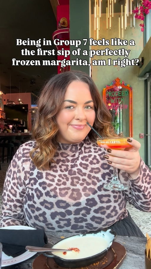 How does being in Group 7 feel to you, bestie? 👀✨

#group7 #frozenmargarita #tacosdelcartel #beautypop #tortoiseshellnails #margarita #nolarestaurant #nolaeats #batonrougeblogger #amazonfashion #leopardprint #nolafoodie #nolablogger #neworleansblogger