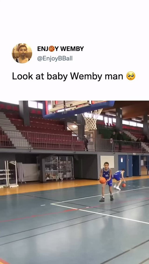 Now he’s dropping 40 in a season opener 😵‍💫 (via Art, Sports & Nature/YT)

#victorwembaynama #NBA #basketball