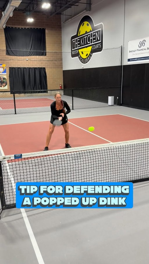 I have bad news…

Popping up a dink (from you or your partner) is inevitable, BUT it doesn’t always have to be a death sentence! 

If your dink is too high, your first instinct should be to step back off the line. Can you spot the difference in my two examples? 
•
•
•
•
•
#pickleball #pickleballtips #pickleballaddict #pickleballer #pickleballwarmup #pickleballshots #pickleballtechnique #pickleballaddiction #pickleballusa #pickleballislife