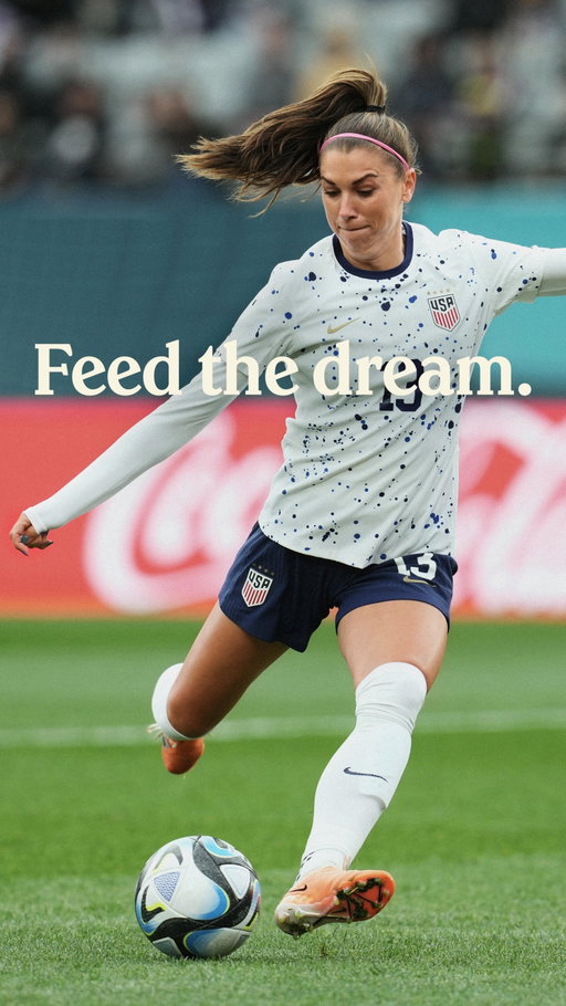 Once you have the dream, the mission is simple. Feed it. Every. Day.

Chobani is proud to join the team as the Official Nutrition Partner of U.S. Soccer.

#FeedTheDream