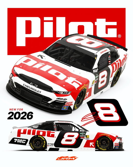 ↖️ Ready to see this out there in '26.

The 2026 Pilot Chevrolet for Sammy Smith is here.