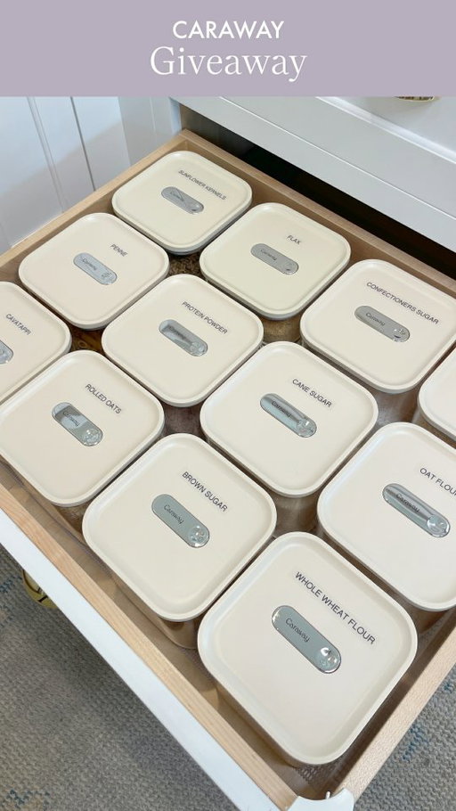 CARAWAY GIVEAWAY 🤍 We've partnered with @caraway_home to give away their gorgeous Glass Airtight Containers!

1 Winner will win:
✨ 10 Medium Glass Airtight Containers
✨ 4 Small Glass Airtight Containers
.
Here’s how to enter:
✨ Follow @horderly and @caraway_home 
✨ Like this post
✨ Tag 2 friends in the comments
.
BONUS: Share this post to your stories and tag both brands for an extra entry!

#Ad #Sponsored #Caraway #Giveaway #Labeling #Hacks #Free #Contest #NYCOrganizer #ProfessionalOrganizer