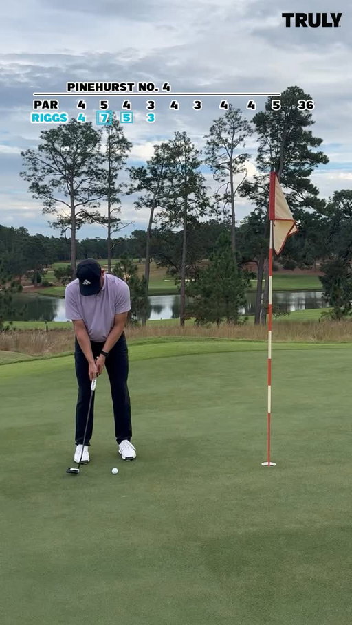 My favorite course at Pinehurst. The entire front nine at Pinehurst No. 4 with the delicious @truly
