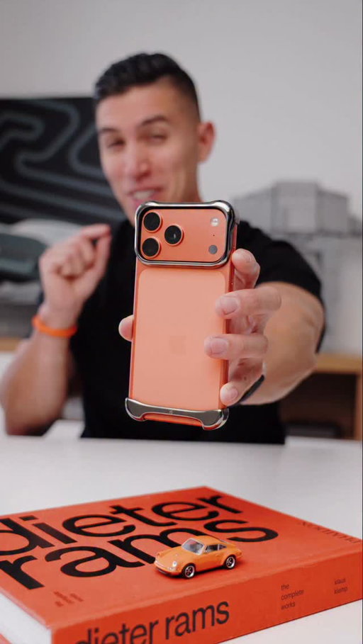 This is as close to rocking your Phone without a case (which I always do. Gotta see that 🍊)

This is the @enter_arc Pulse Case for the iPhone 17 Pro Max.  It still protects the most important corner parts but is minimal enough that you can still see/feel most of your phone. You can grab it in either aluminum or titanium so it's just as premium as your phones material. 

Check my link in bio for 10% off 

#iphone #tech #technology #apple #iphone17promax