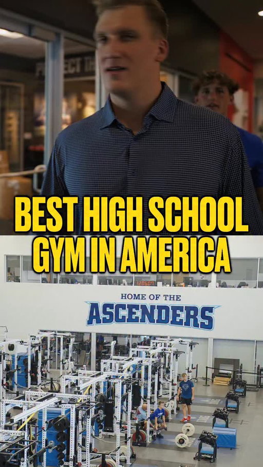 IMG’s weight room is a DREAM!!

Jake Kreul took us inside.