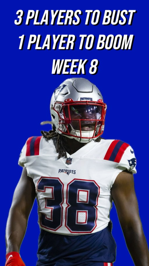 Players to BUST and BOOM in week 8 #fantasyfootball #nflfootball #fantasyfootballadvice #nflfantasy #raiderswalterpicks #fantasyfootballtips #nflfantasyfootball #startsit