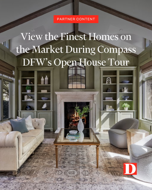 Ready to find your dream home in DFW? Explore stunning properties and discover beautiful spaces during the Compass Open House Tour this Sunday, October 26th! Mark your calendar and join us to find the home you've been dreaming of. Visit the link in our bio to see all homes. #Ad