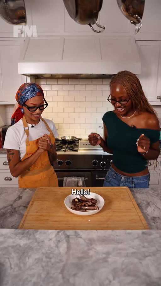 Lamb chops and gossip with @justineskye