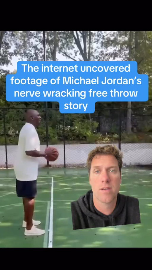 The internet uncovered footage of Michael Jordan’s nerve wracking free throw story. While sitting down with Mike Tirico, MJ told the tale of the last time he shot a basketball. He said the owner of a house he rented asked him to shoot a free throw in front of his kids. MJ said it was the most nervous he’s been in years. Some people doubted the validity of the story, now here’s your proof