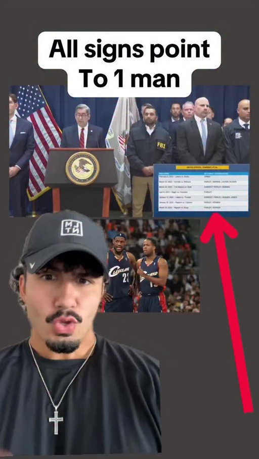 Based on everything I have read, it seems pretty clear to me who is guiding this FBI case #nba #fbi #gilbertarenas #damonjones #chaunceybillups #lebronjames