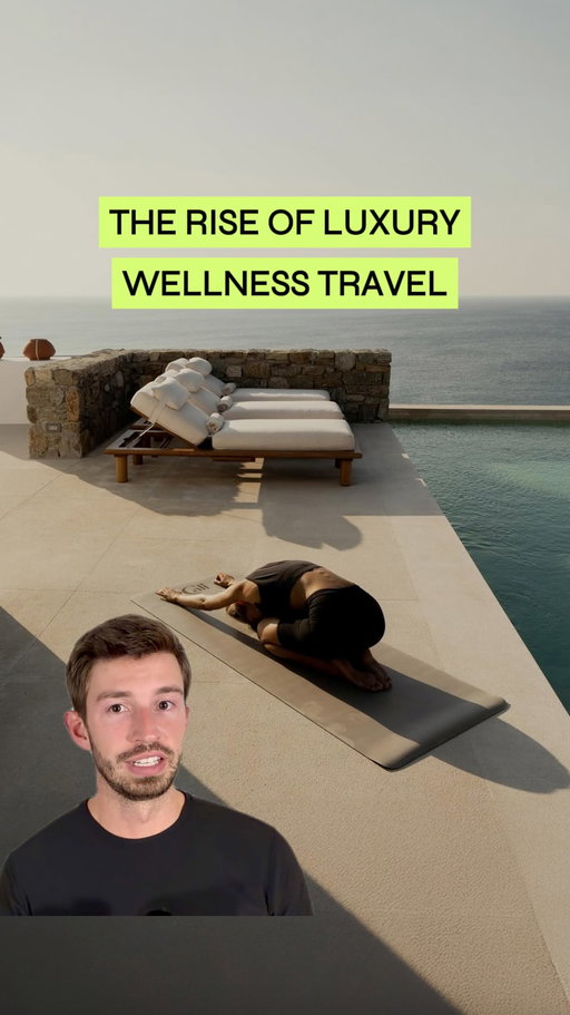 The newest travel trend is all about luxury wellness getaways 👇

Wellness travel is a growing trend.

And the next generation of hospitality is built to boost your health span.

We’re seeing this happen in 4 different ways:

1. Destination resorts - like @shawellness, @sirohotels, and @velararesorts. Offering full stack amenities like peptide protocols, longevity therapies, and biological age testing. 

2. Accessible upgrades - @discoverparagon is installing gym drawers in UK hotels. Dumbbells, foam gear, and a QR code for guided sessions. And it’s all high-end equipment.

3. Retreat formats - @hyatt just rolled out wellness retreats across 3 destinations. A multi-day getaway inspiring community, discovery, and rejuvenation.

4. Athletic performance getaways - @mykonosperformance at @charismamyk hosts elite athletes with specialist coaches.

Wellness travel is booming because it solves a simple problem.

People want experiences and progress.

Travel isn’t just where you go anymore, it’s also how you come back.

📸: @calimykonos additional photo creds